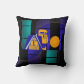 私たちは私たちの山の装飾用クッション クッション (裏面)