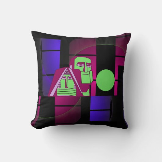 私たちは私たちの山の装飾用クッション クッション (正面)