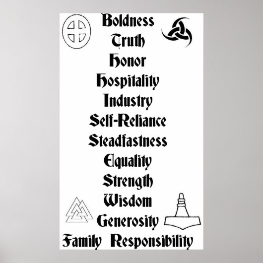 私たちは私たちの行為のポスター ポスター (正面)