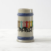 私たちは私たちを守る ビールジョッキ (中央)