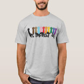 私たちは私たちを守る Tシャツ (正面)