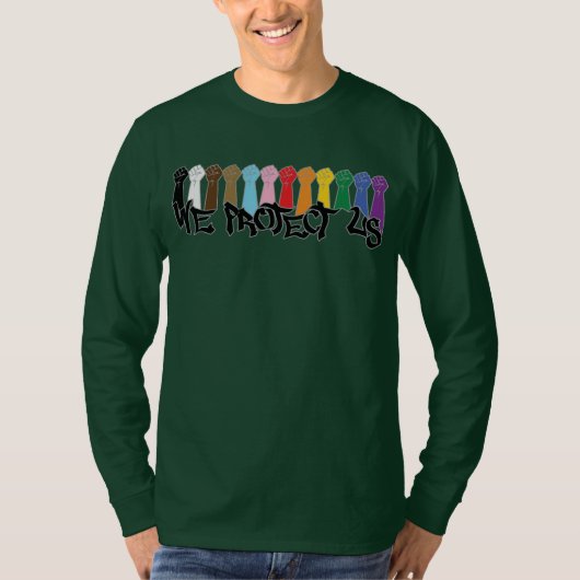 私たちは私たちを守る Tシャツ (正面)