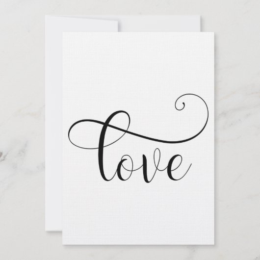 「私たちは秘密結婚しました」 タイポグラフィ 結婚披露宴(のみ) 招待状 (裏面)