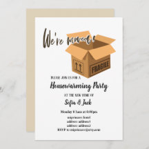 私たちは移動された引っ越し祝いパーティーパーティー