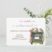 私たちは移動した，ヴィンテージメールボックス，花ストライプの, (スタンド正面)