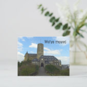 私たちは移動した – 城の動機カード 案内ポストカード (スタンド正面)