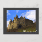 私たちは移動した – 完全にカスタマイズ! 案内ポストカード (正面)