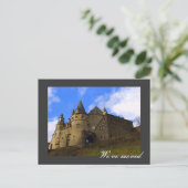 私たちは移動した – 完全にカスタマイズ！ 案内ポストカード (スタンド正面)