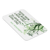 私たちは種子感動的引用文カスタム マグネット (右側)