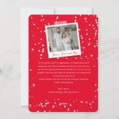 私たちは素晴らしすべて素晴らしが写真で素晴らしすおもしろい シーズンカード (裏面)