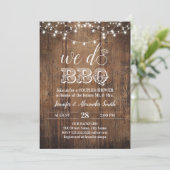 私たちは素朴BBQカップルシャワーをする 招待状 (スタンド正面)