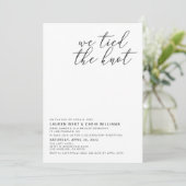 私たちは結ばれた 結婚披露宴招待状 招待状 (スタンド正面)