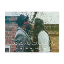 私たちは結び目かわいい接続ハートフォント写真