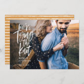 私たちは結び目を結んでいる セーブザデート (正面/裏面)