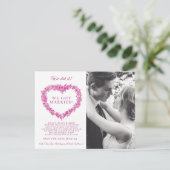 私たちは結婚した結婚忘れパーティーを行った (スタンド正面)