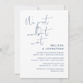 私たちは結婚しました, ウェディングエロープメント招待状 招待状 (正面)