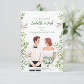 私たちは結婚します！ エンクロージャーカード (スタンド正面)