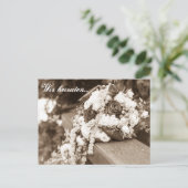 私たちは結婚します... ポストカード (スタンド正面)