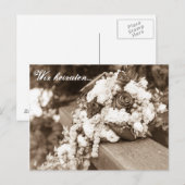 私たちは結婚します... ポストカード (正面/裏面)