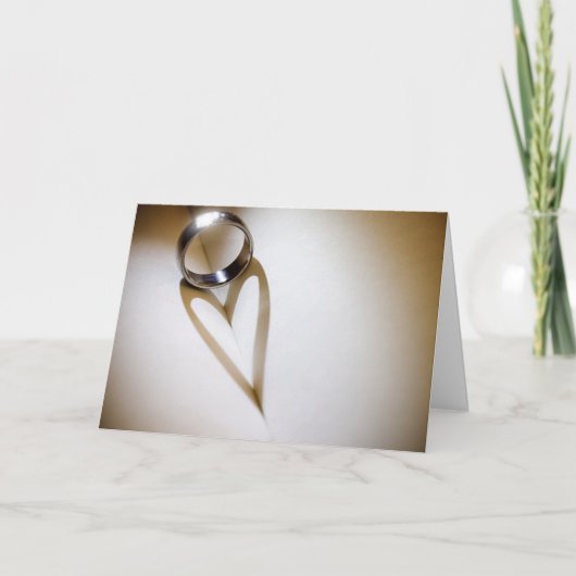 私たちは結婚する 案内状 (正面)