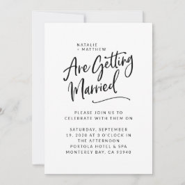 私たちは結婚スクリプト結婚式招待状 セーブザデート