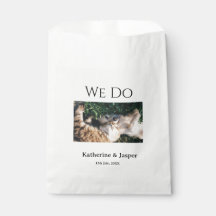 私たちは結婚婚約ペット名の写真の日付を行う