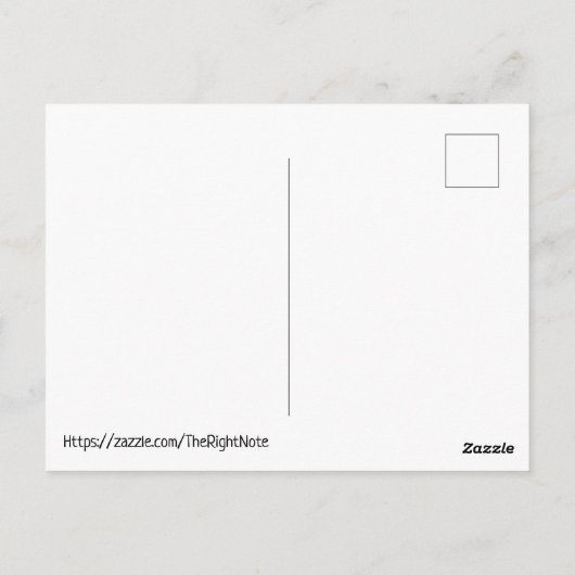 私たちは緑のクリスマスの夢を見ているパーソナライズされた ポストカード (裏面)