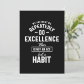 私たちは繰り返し行うやる気を起こさせる引用文ギ 招待状 (スタンド正面)