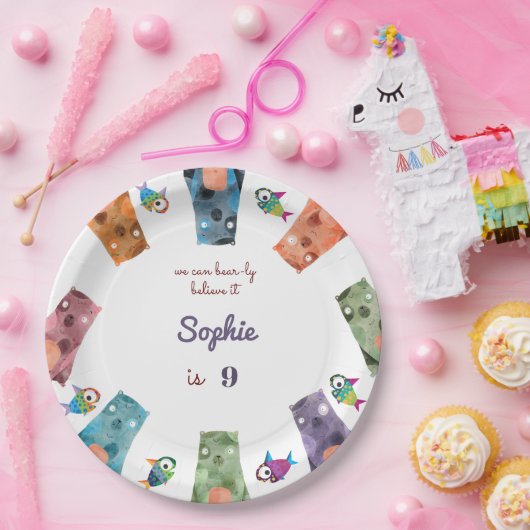 私たちは耐え忍信じぶるおもしろい誕生日 ペーパープレート (パーティー)