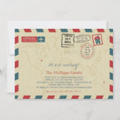 私たちは航空便を運んでいる |別れのパーティー 招待状 (正面)