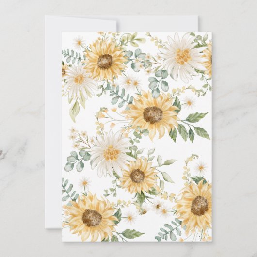 私たちは蜂蜜クマ赤ちゃんシャワーを待つことができる 招待状 (裏面)