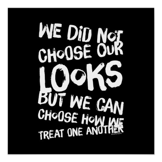 私たちは見た目を選ばなかった ポスター (正面)