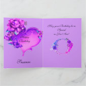 私たちは誕生日カードを持っているの カード (内部)