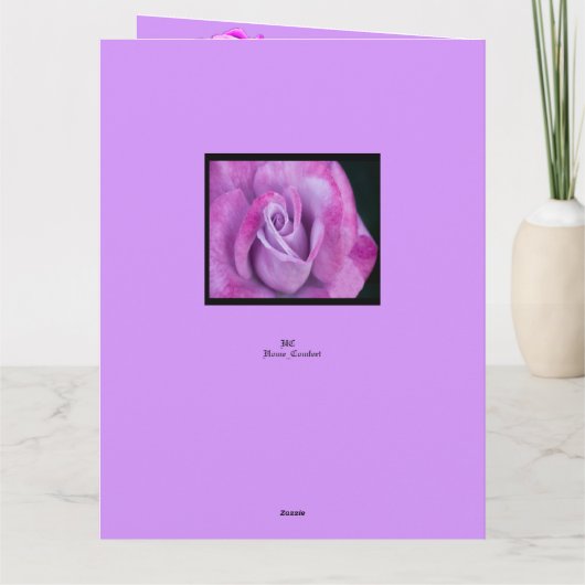 私たちは誕生日カードを持っているの カード (裏面)