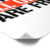 私たちは誰も自由になるまで自由ではない ポスター (角)