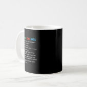 私たちは議決権を取り戻さない コーヒーマグカップ (正面左)