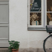 私たちは販売ハニービー養蜂促進ウィンドウにしがみつく ウィンドウサイン