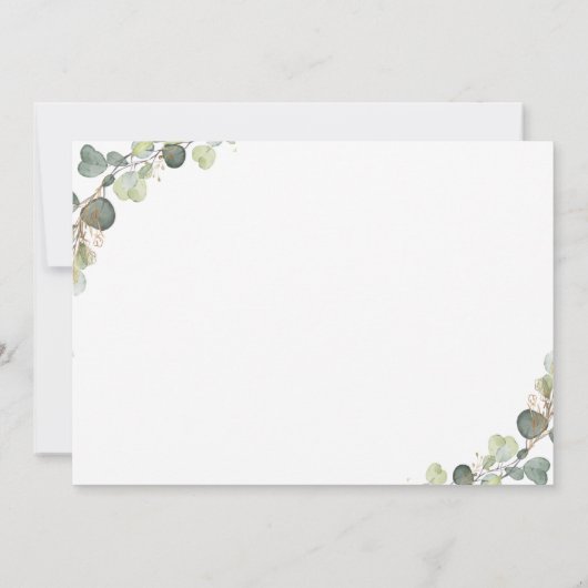 私たちは赤ちゃんのシャワーの招待状を待つ喜び 招待状 (裏面)