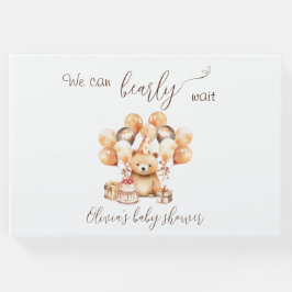 私たちは赤ちゃんシャワーのゲストブックを待つことができる ゲストブック