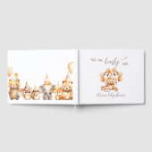 私たちは赤ちゃんシャワーのゲストブックを待つことができる ゲストブック (全面)