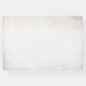 私たちは赤ちゃんシャワーのゲストブックを心待ちできる ゲストブック (裏面)