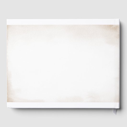 私たちは赤ちゃんシャワーのゲストブックを心待ちできる ゲストブック (裏面)