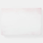 私たちは赤ちゃんシャワーのゲストブックを心待ちできる ゲストブック (裏面)