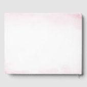 私たちは赤ちゃんシャワーのゲストブックを心待ちできる ゲストブック (裏面)