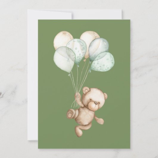 私たちは赤ちゃんシャワーの招待状を待つことができる (裏面)