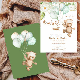 私たちは赤ちゃんシャワーの招待状を待つことができる