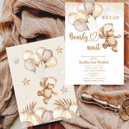 私たちは赤ちゃんシャワーの招待状を待つことができる