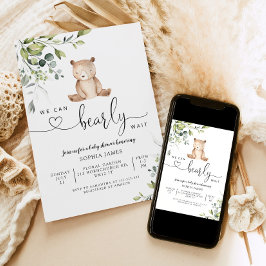 私たちは赤ちゃんシャワーの招待状を待つことができる 招待状