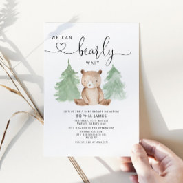 私たちは赤ちゃんシャワーの招待状を待つことができる 招待状