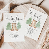 私たちは赤ちゃんシャワーの招待状を待つことができる 招待状